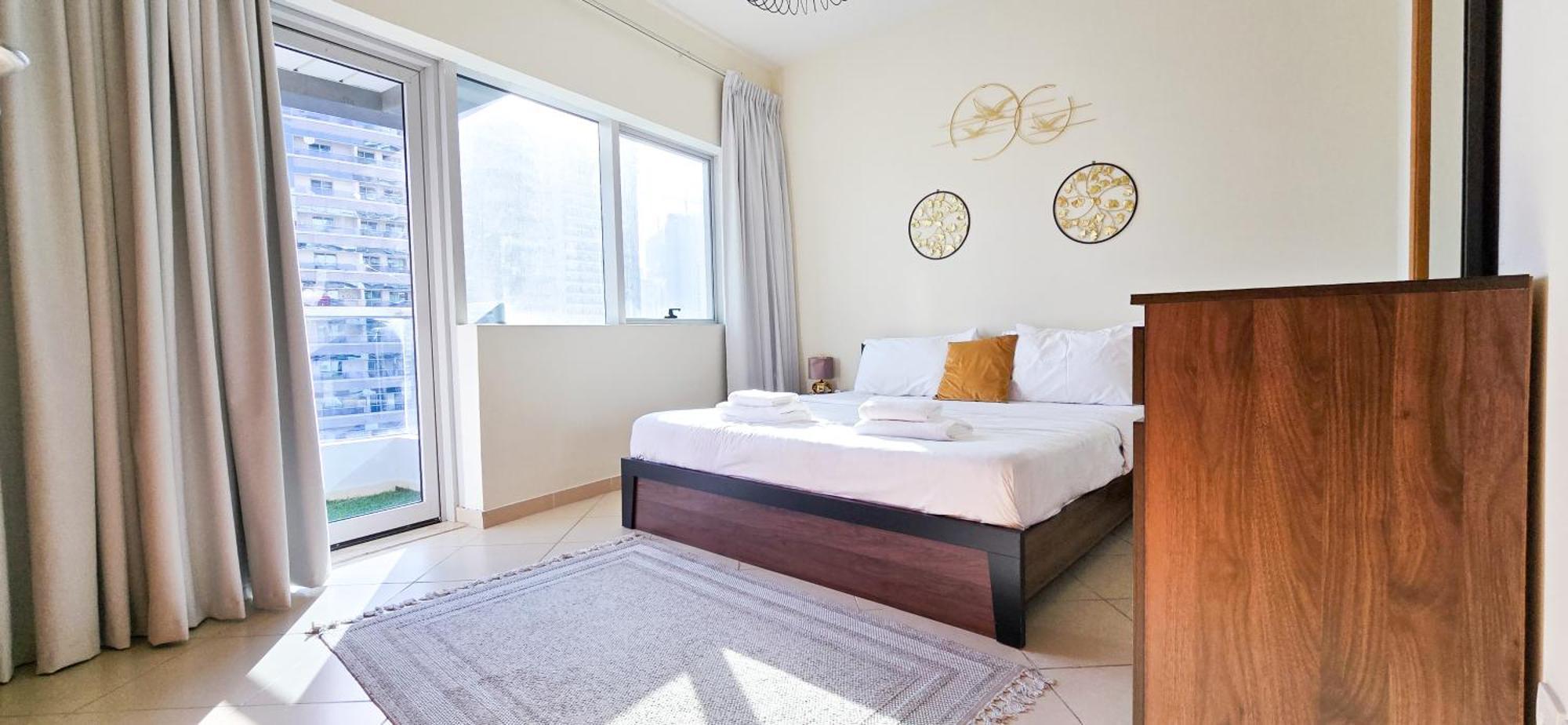 Spacious 2 Bed Apt At Marina High Floor Dubai Buitenkant foto