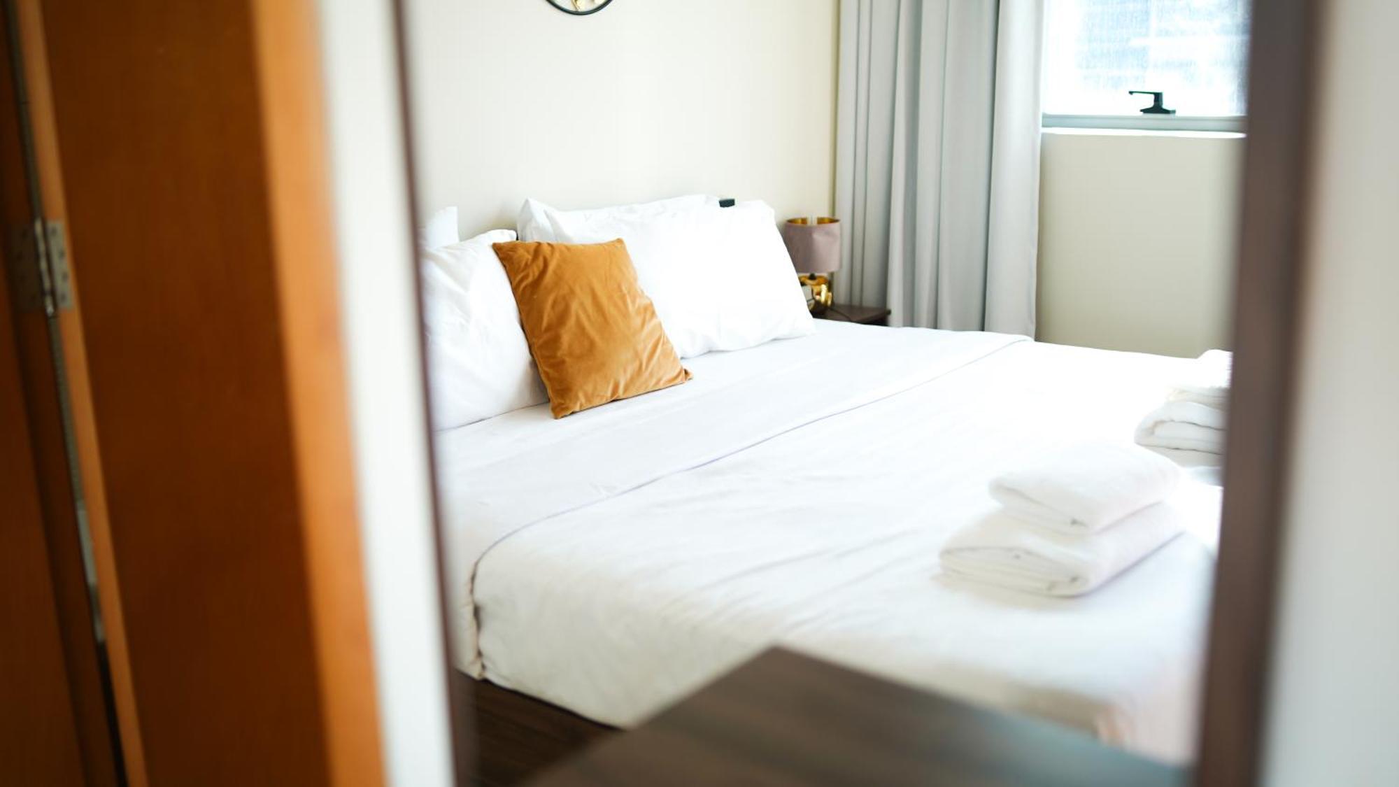 Spacious 2 Bed Apt At Marina High Floor Dubai Buitenkant foto