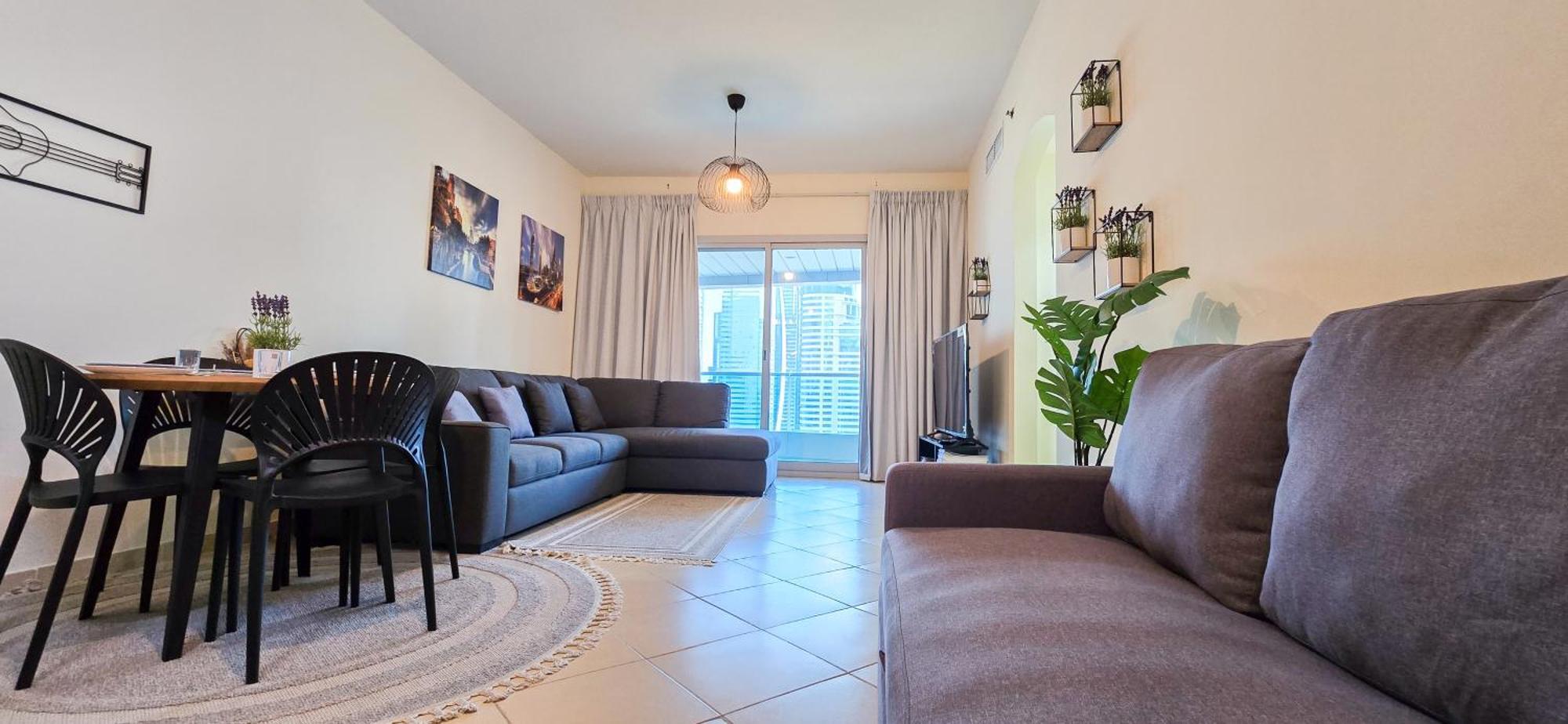 Spacious 2 Bed Apt At Marina High Floor Dubai Buitenkant foto