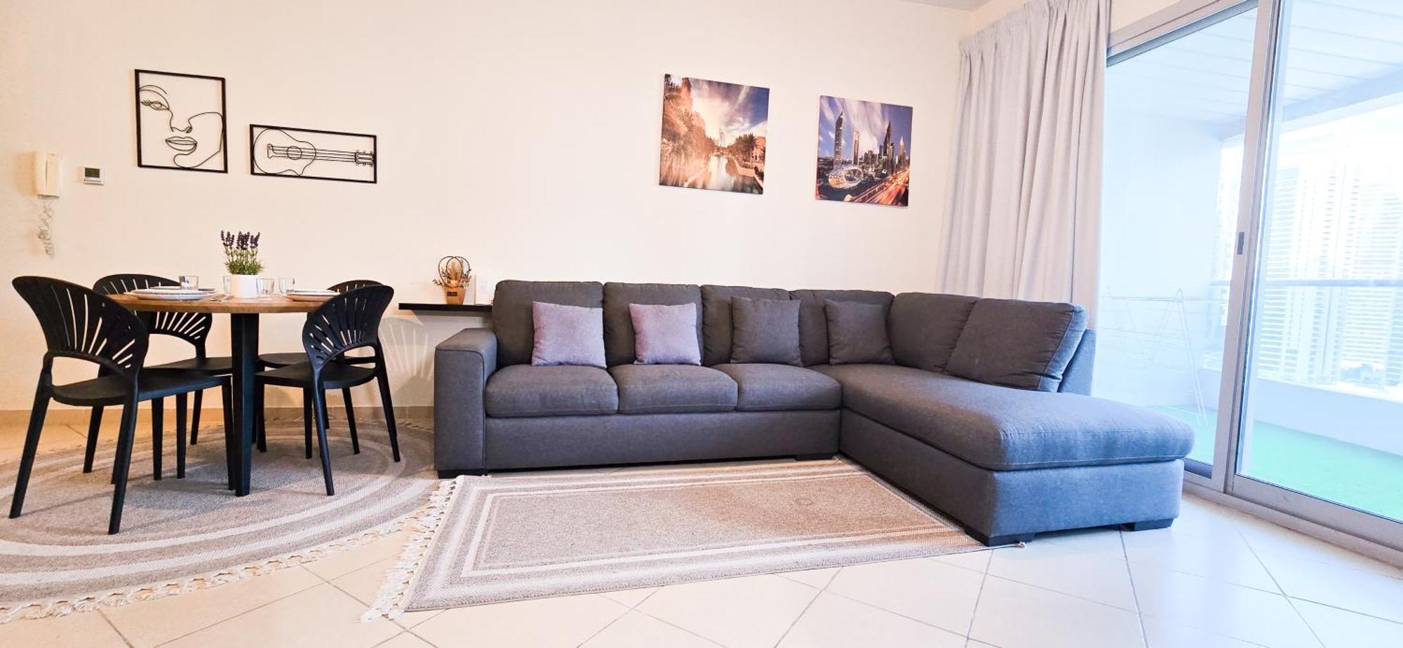 Spacious 2 Bed Apt At Marina High Floor Dubai Buitenkant foto